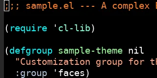 Preview of Standard Dark Theme theme