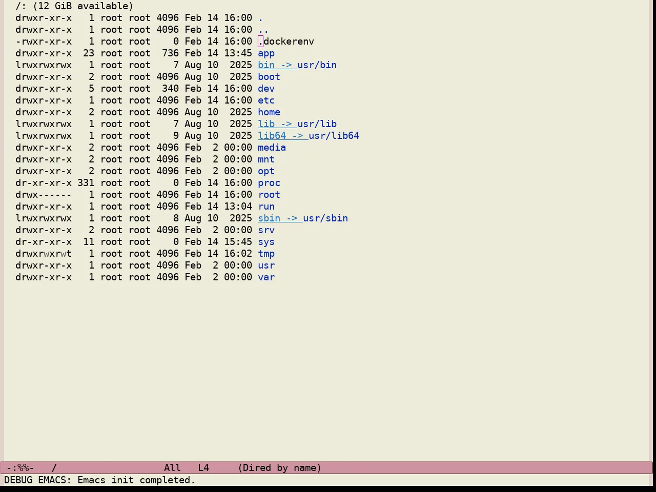 Standard Light Tinted Theme in dired