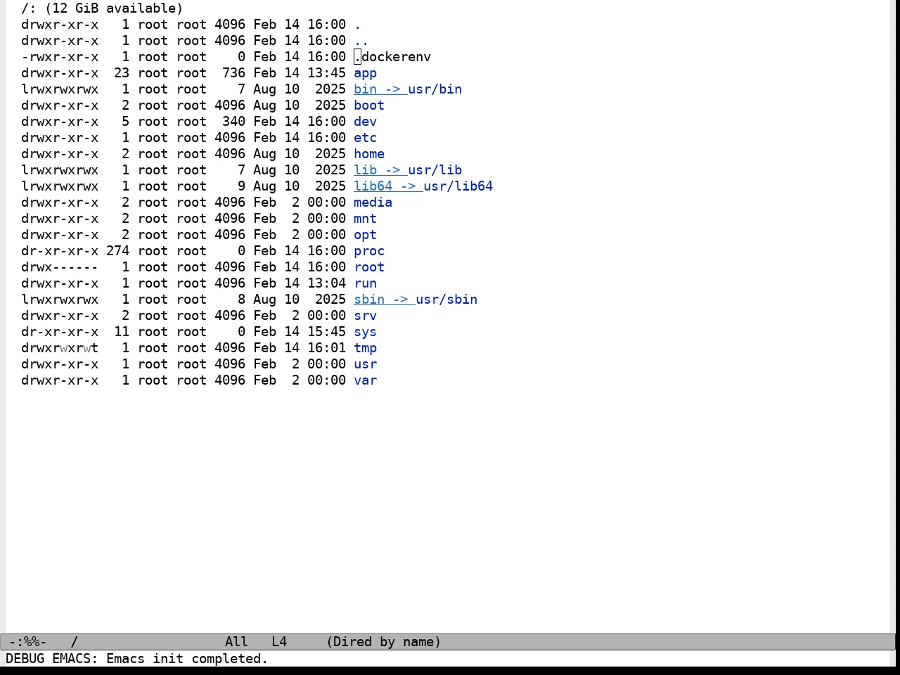 Standard Light Theme in dired