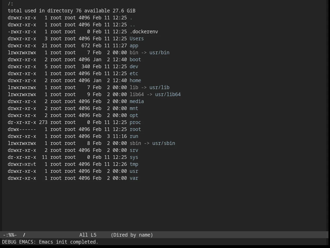 Stekene Dark Theme in dired