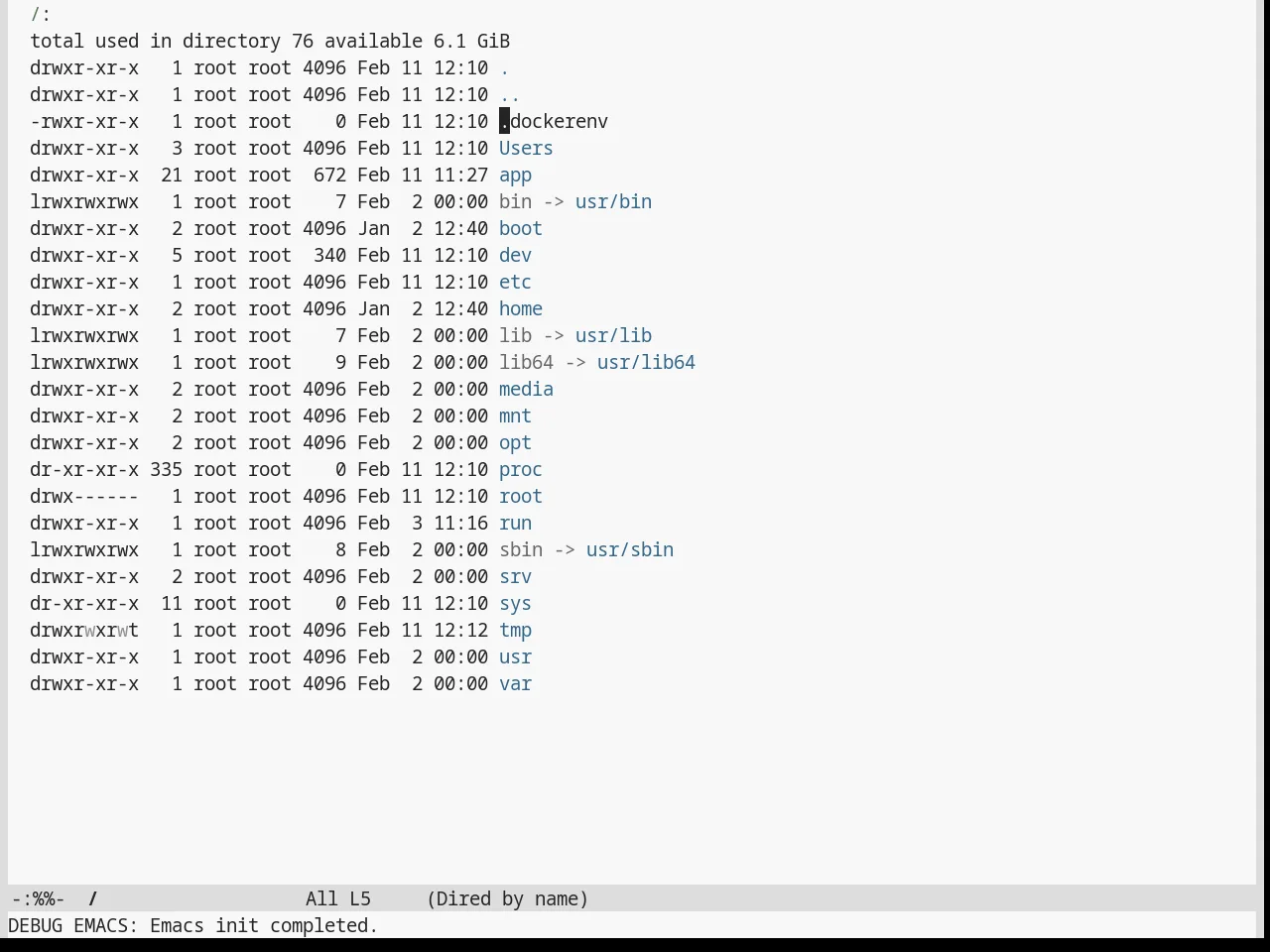 Stekene Light Theme in dired