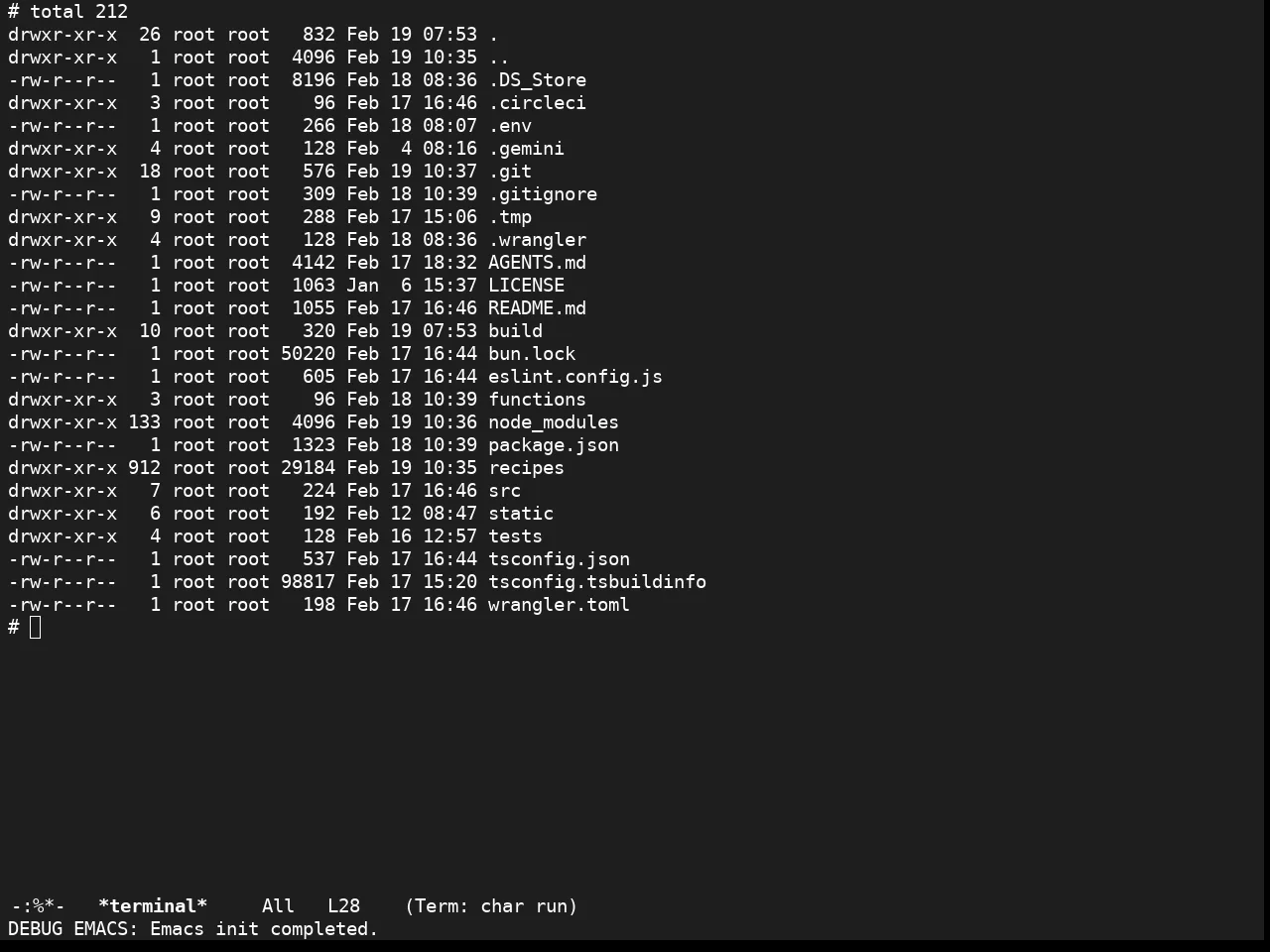 Stimmung Themes Dark Theme in term