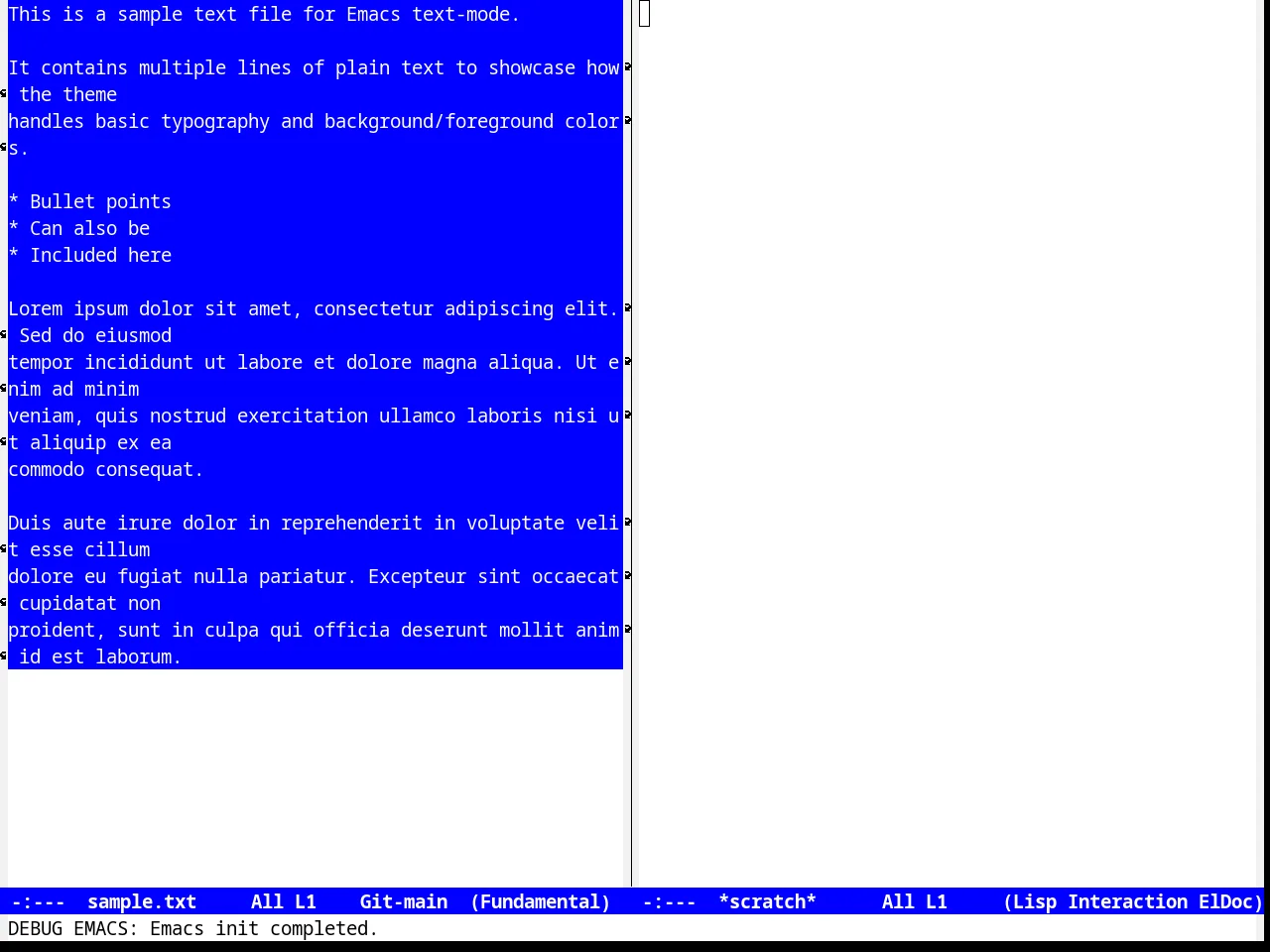 Termbright theme in fundamental-mode