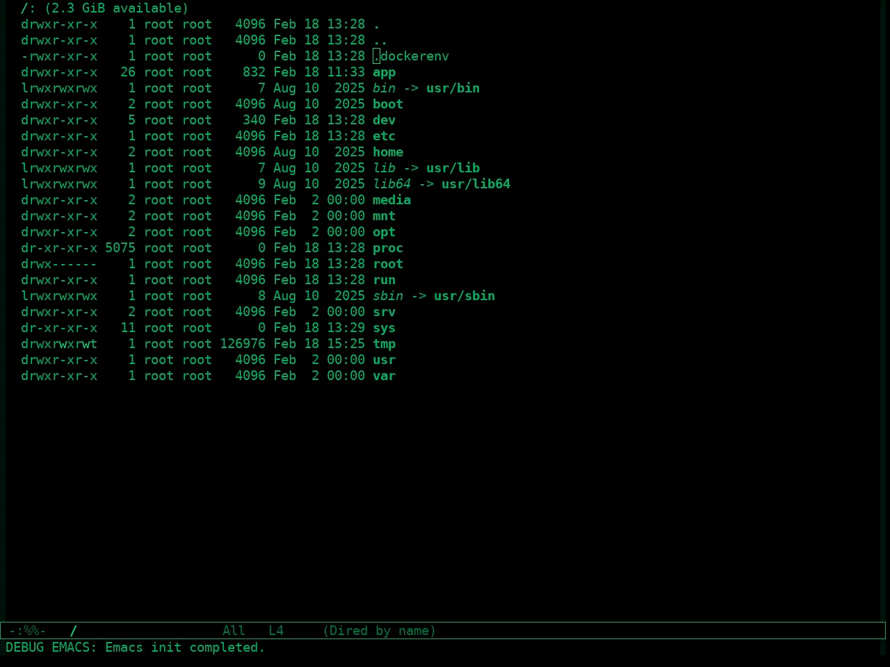 The Matrix Theme in dired