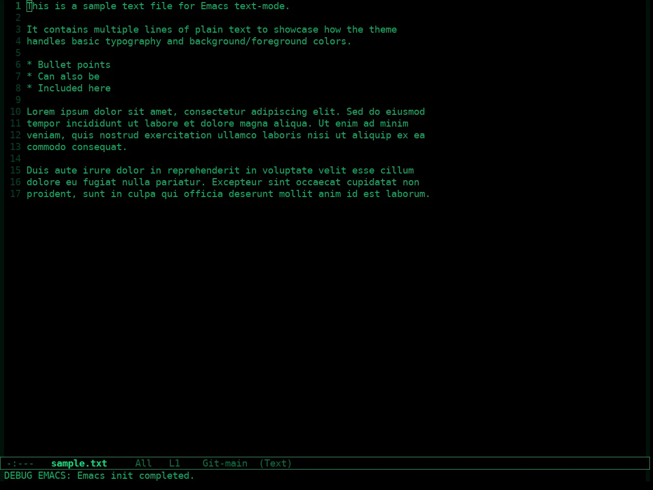 The Matrix Theme in text-mode