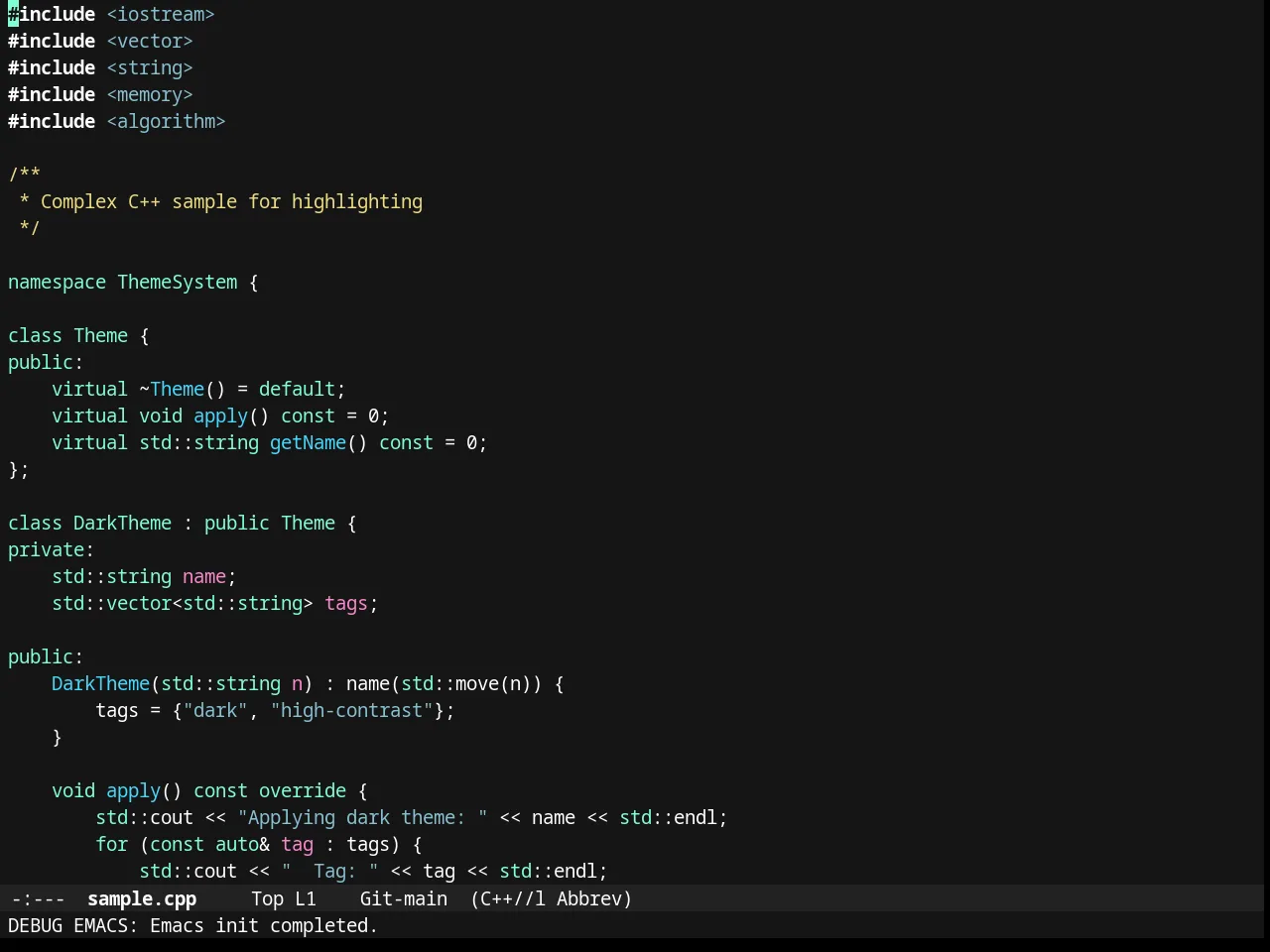 Timu-Caribbean in c++-mode