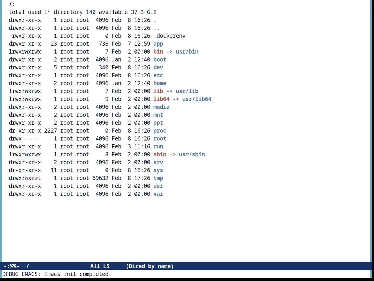 Tommyh Theme in dired