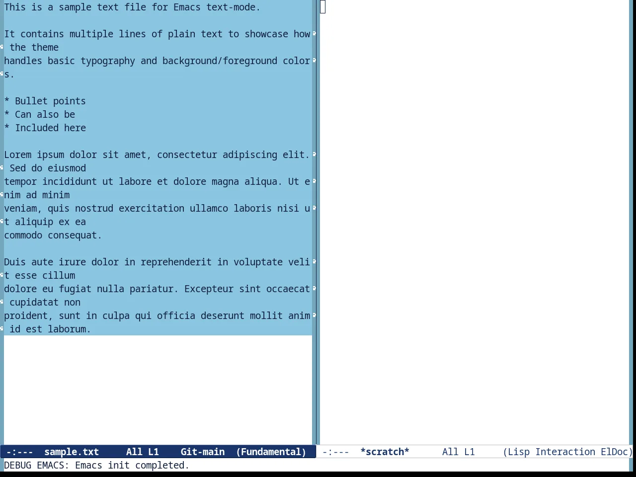 Tommyh Theme in fundamental-mode