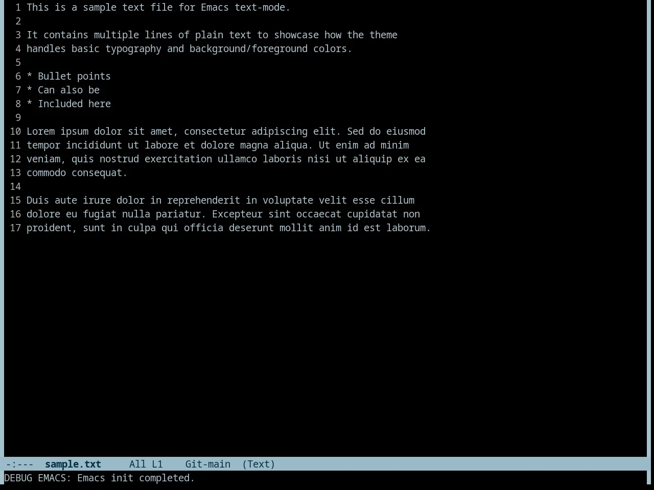 Tron Theme in text-mode