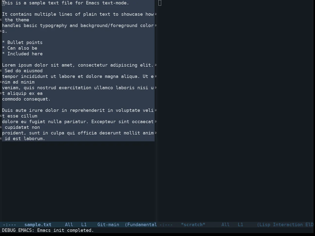 Twilight Anti Bright Theme in fundamental-mode