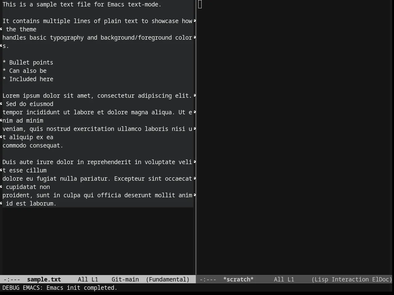 Twilight Theme in fundamental-mode