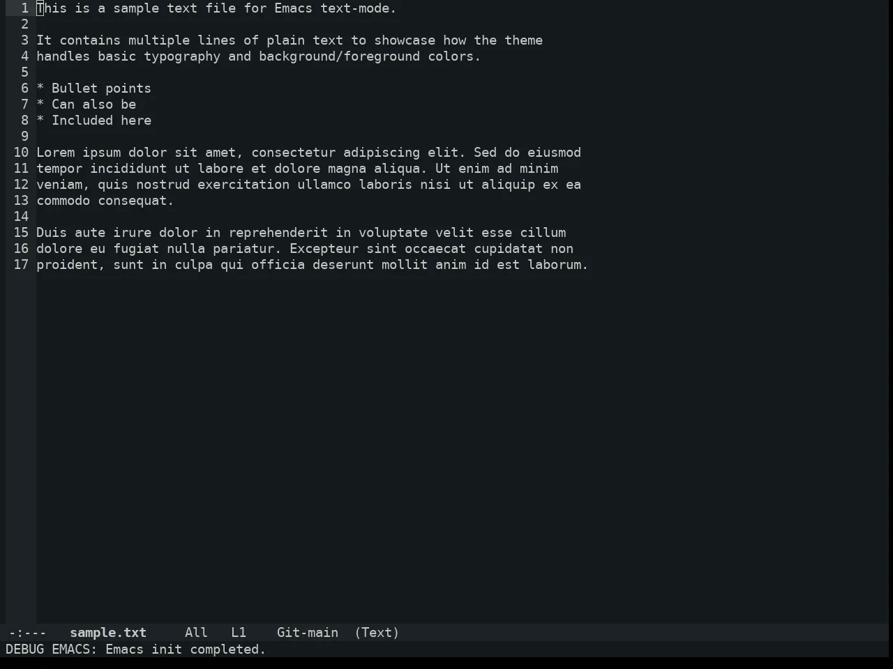 Uwu Theme in text-mode