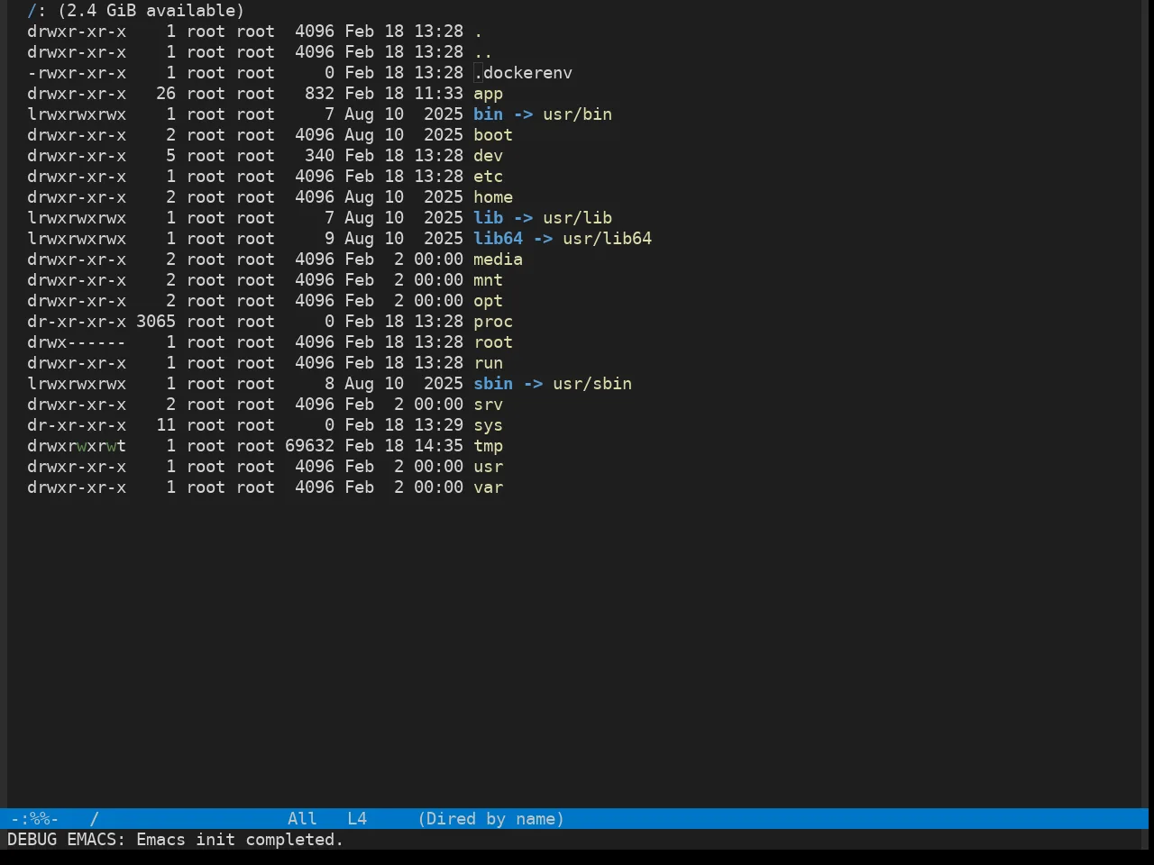 Vscdark Theme in dired