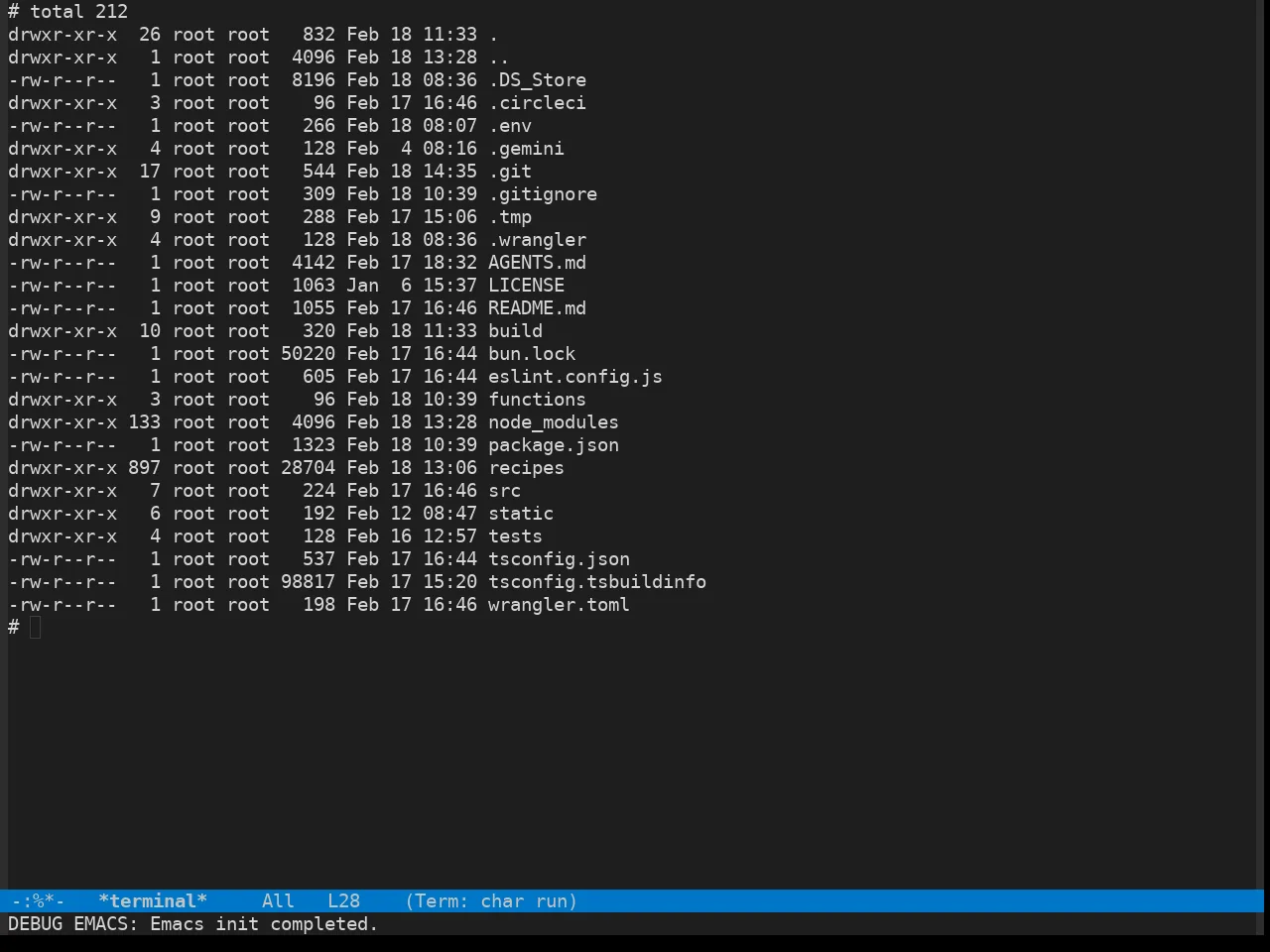 Vscdark Theme in term