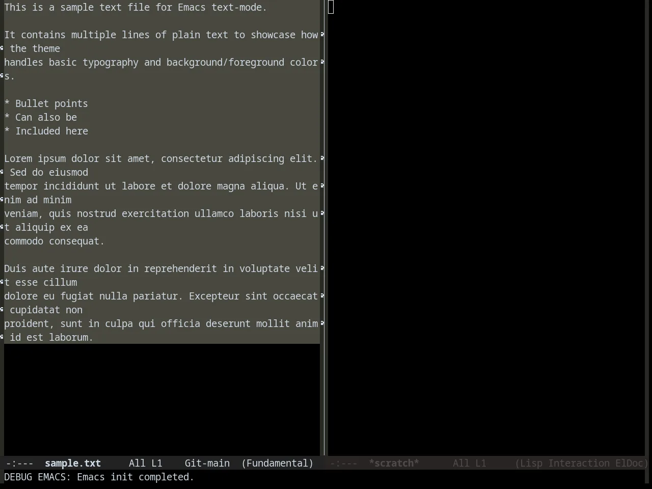 Waher Theme in fundamental-mode