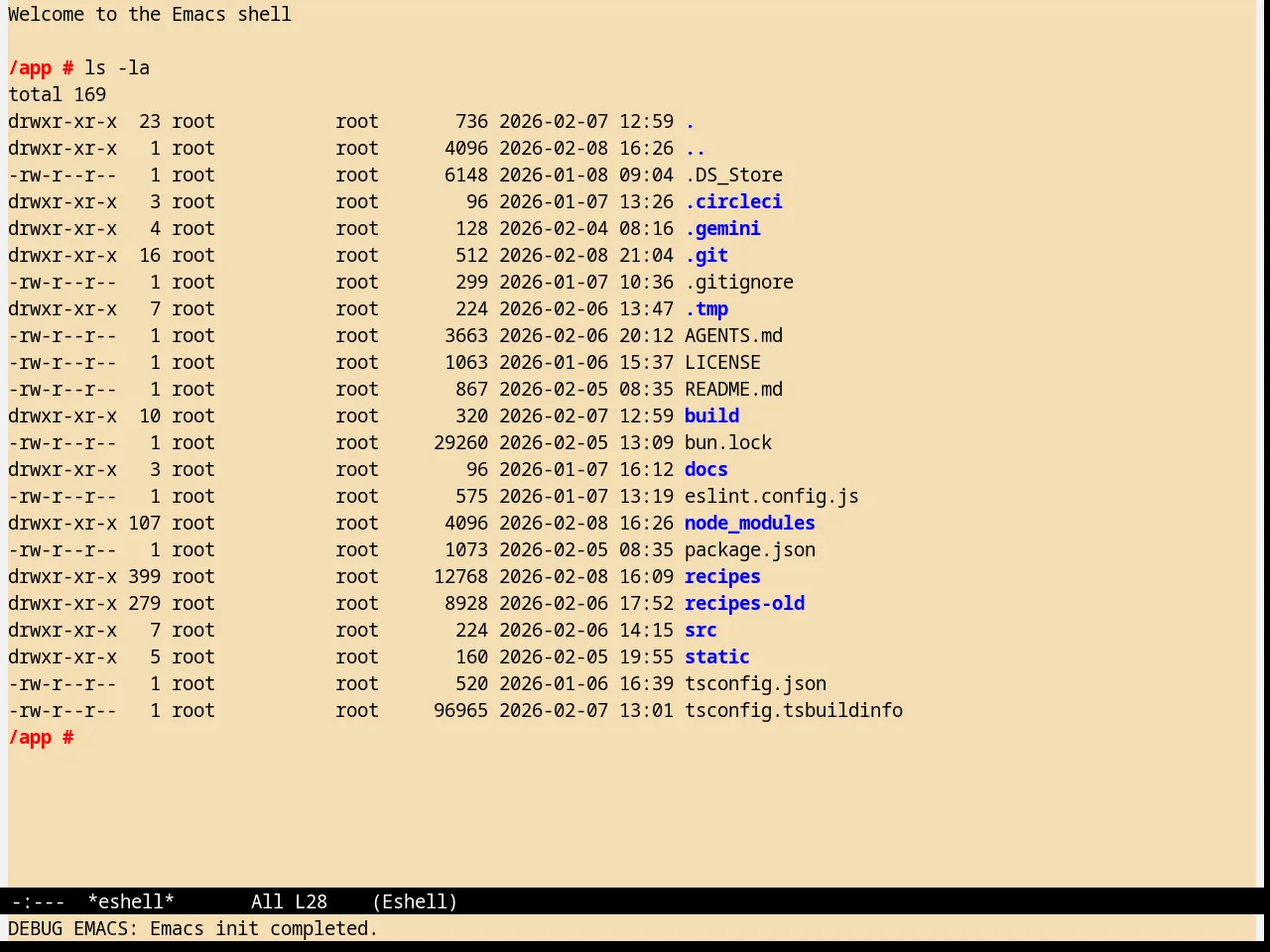 Wheat Theme in eshell