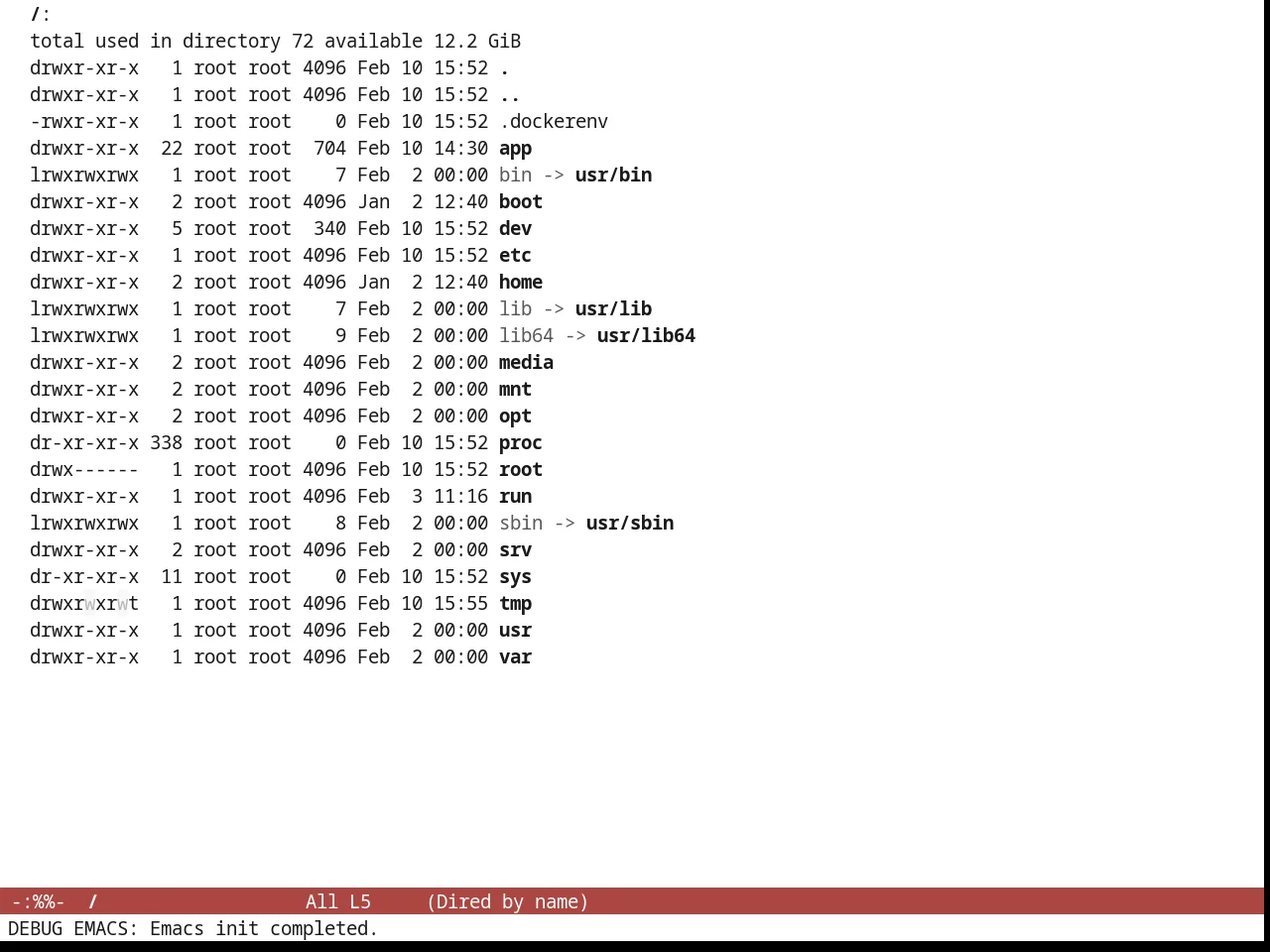 White Theme in dired