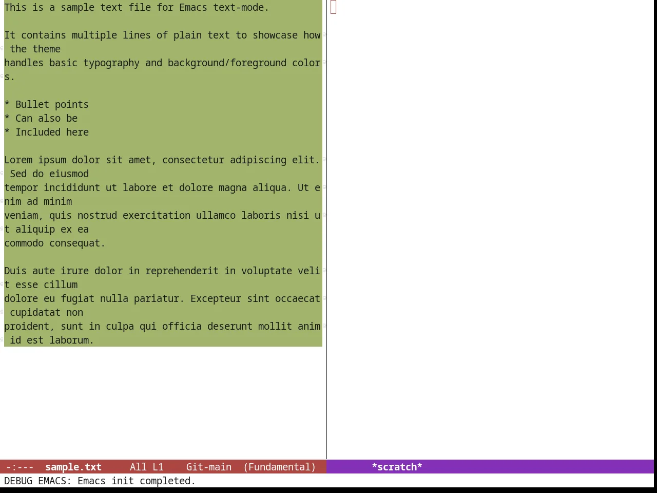 White Theme in fundamental-mode