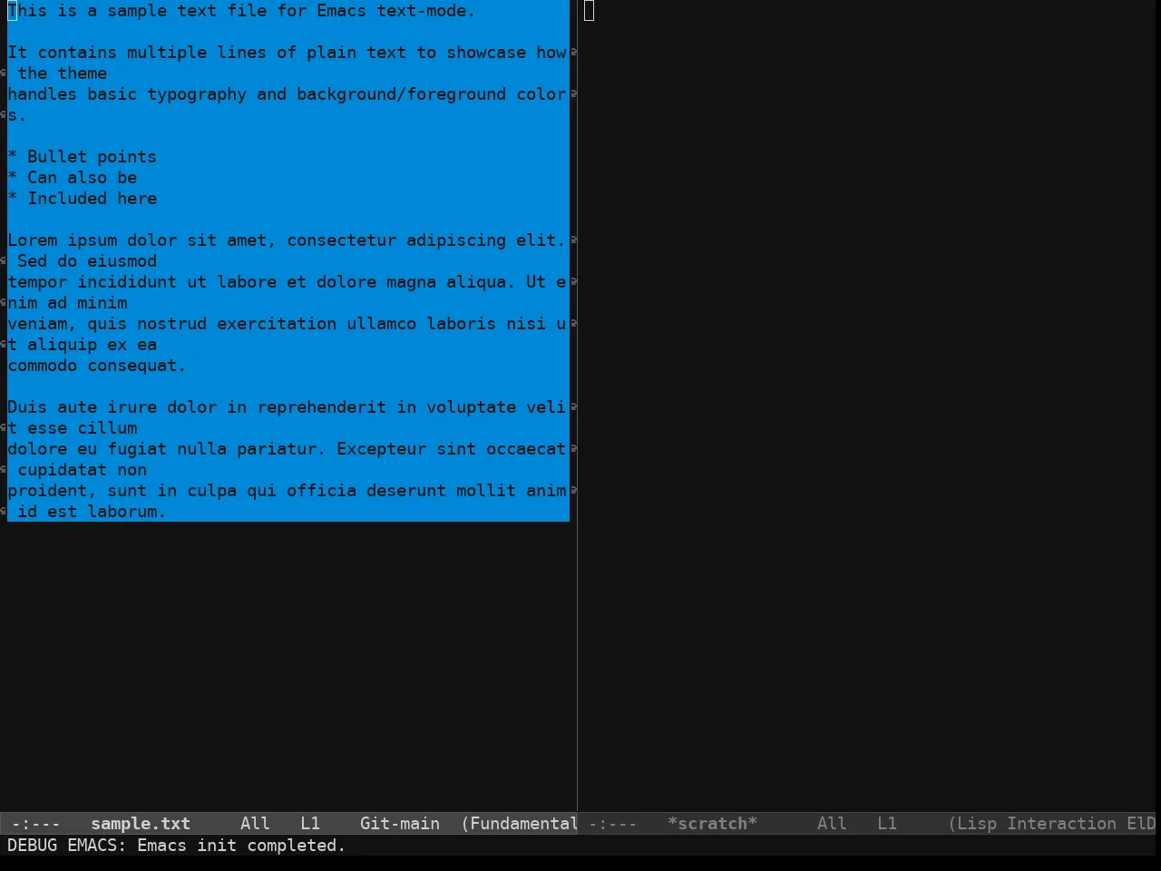 Wildcharm Theme in fundamental-mode