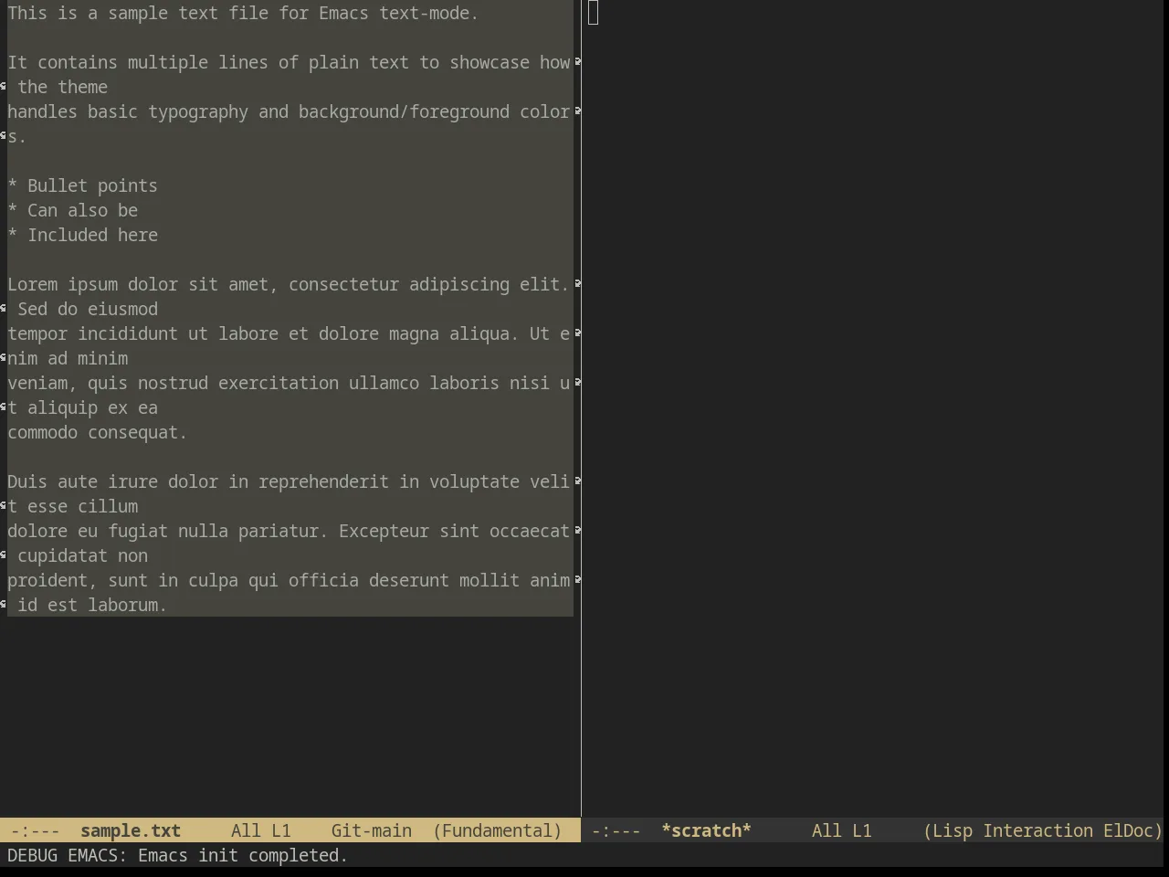 Wilson Theme in fundamental-mode