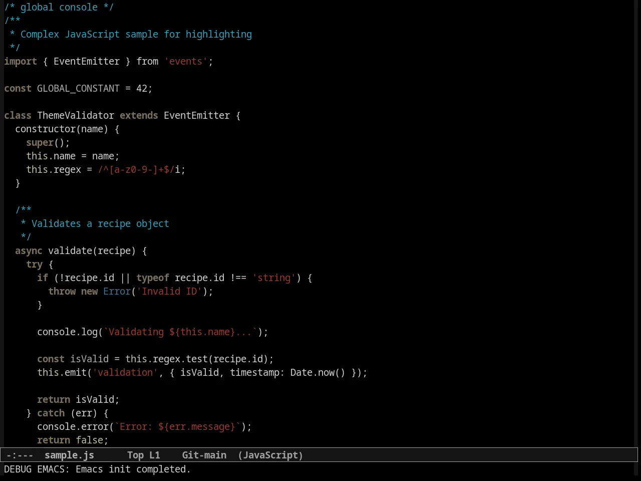 Wintermute in javascript-mode