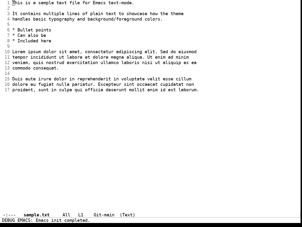 Xresources Theme in text-mode