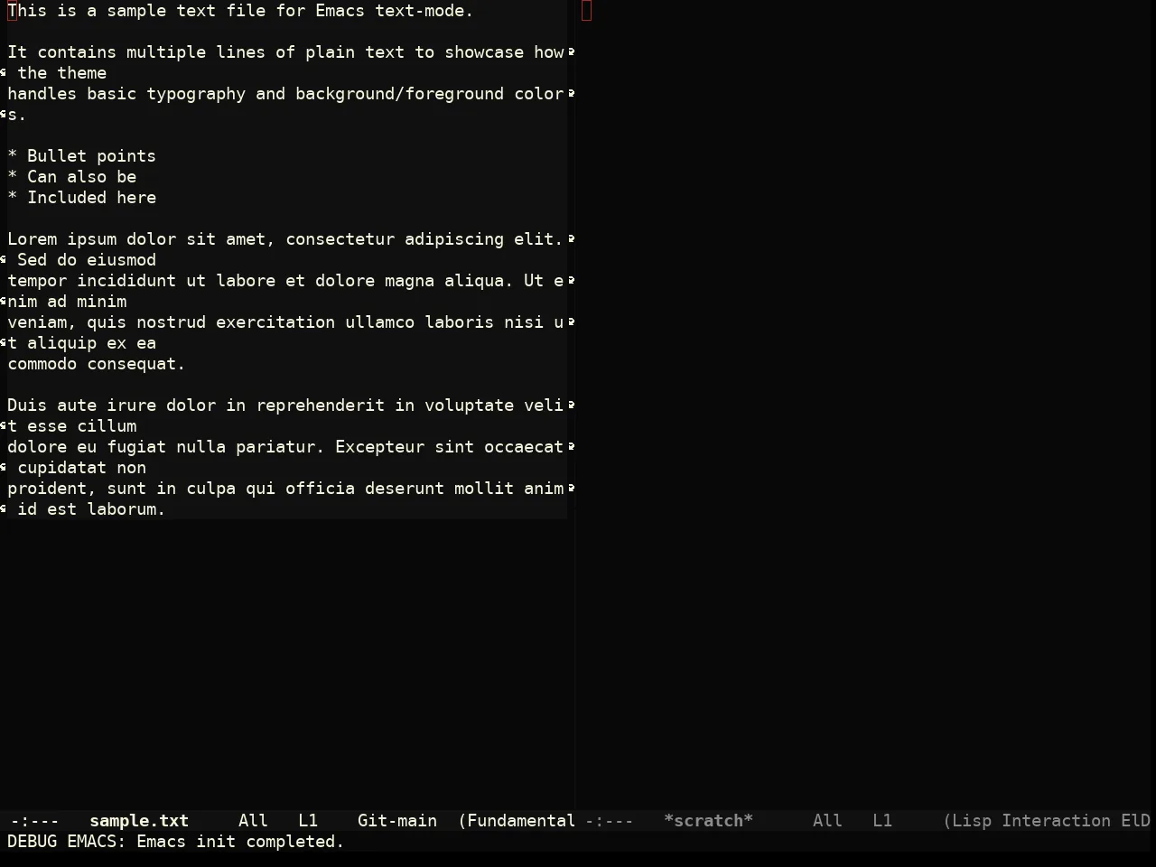 Yabaki Theme in fundamental-mode