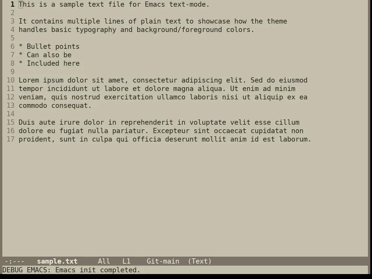 Year 1984 Theme in text-mode