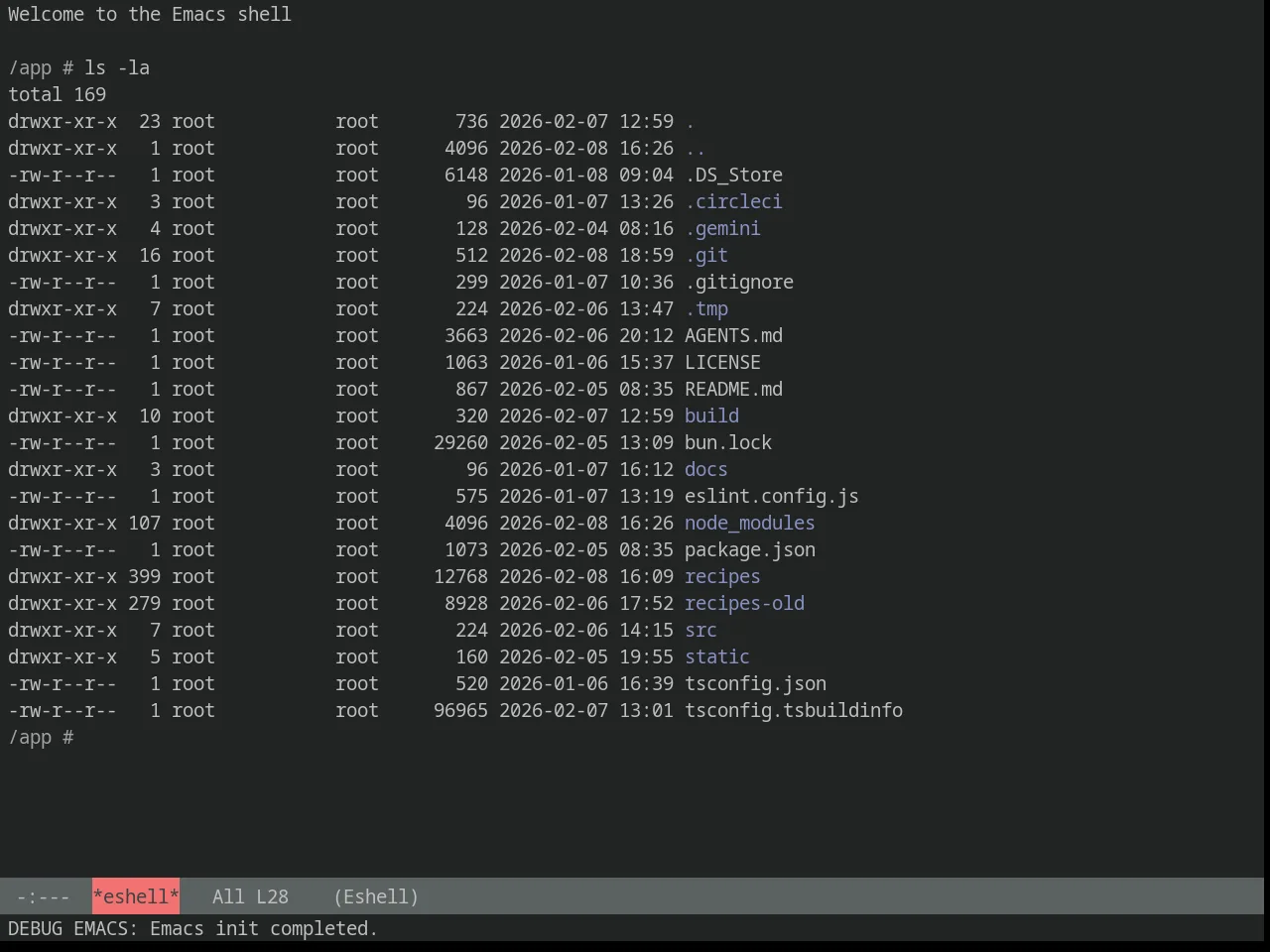 Yoshi Theme in eshell