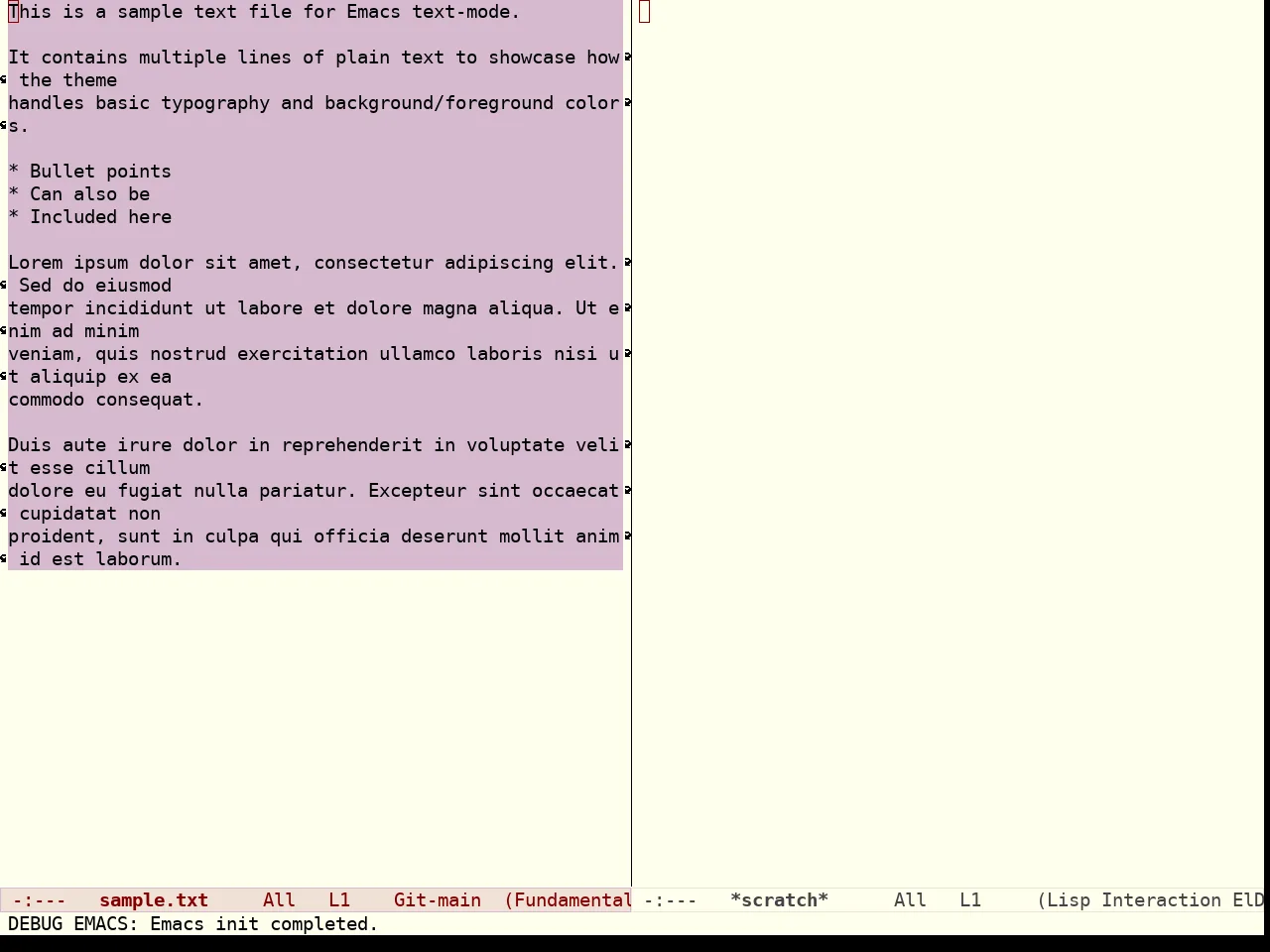 Yotsuba Theme in fundamental-mode