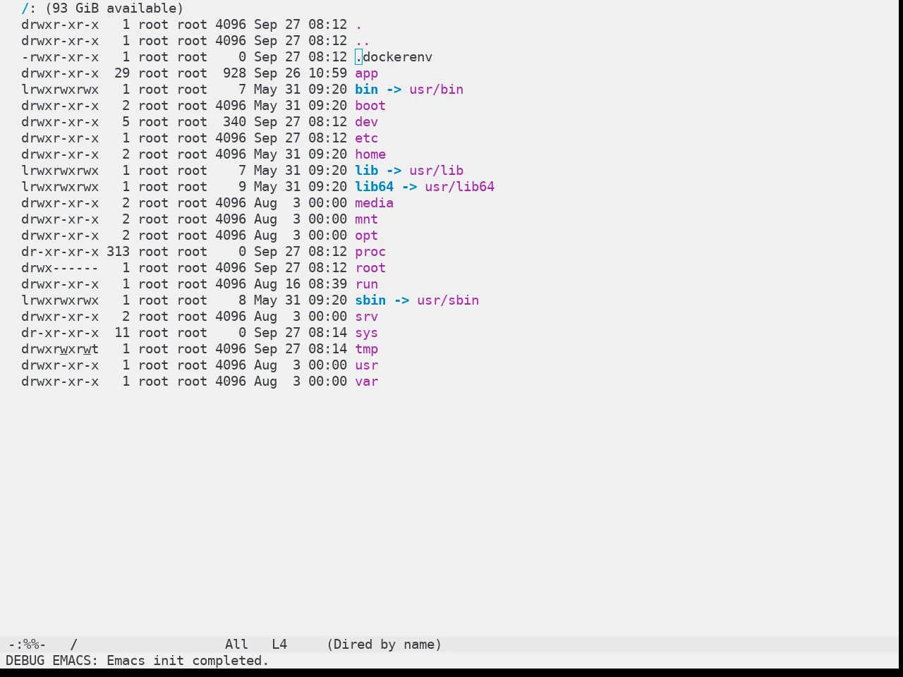 Zaiste Theme in dired