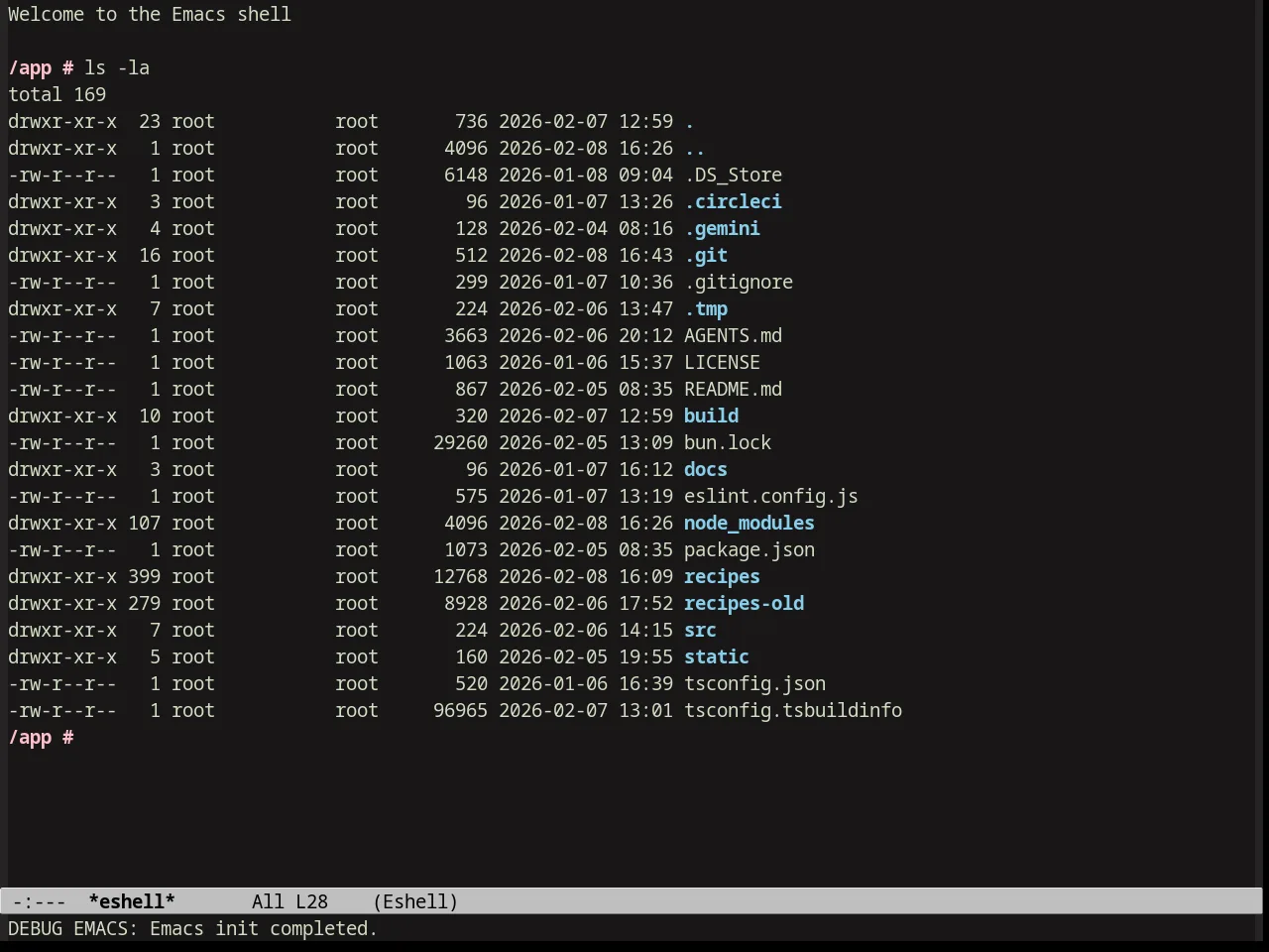 Zen and Art Theme in eshell