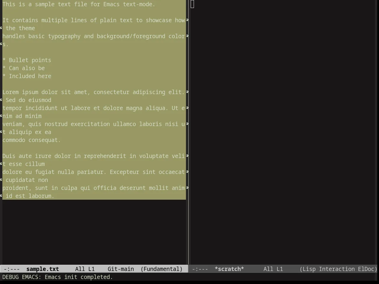 Zen and Art Theme in fundamental-mode