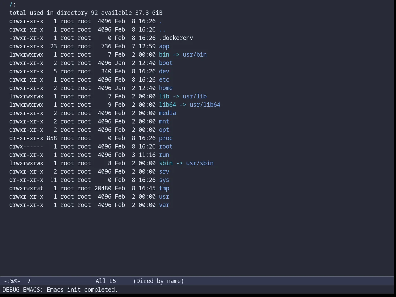 Zeno theme in dired