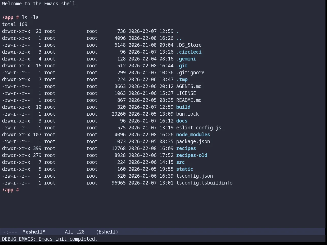 Zeno theme in eshell