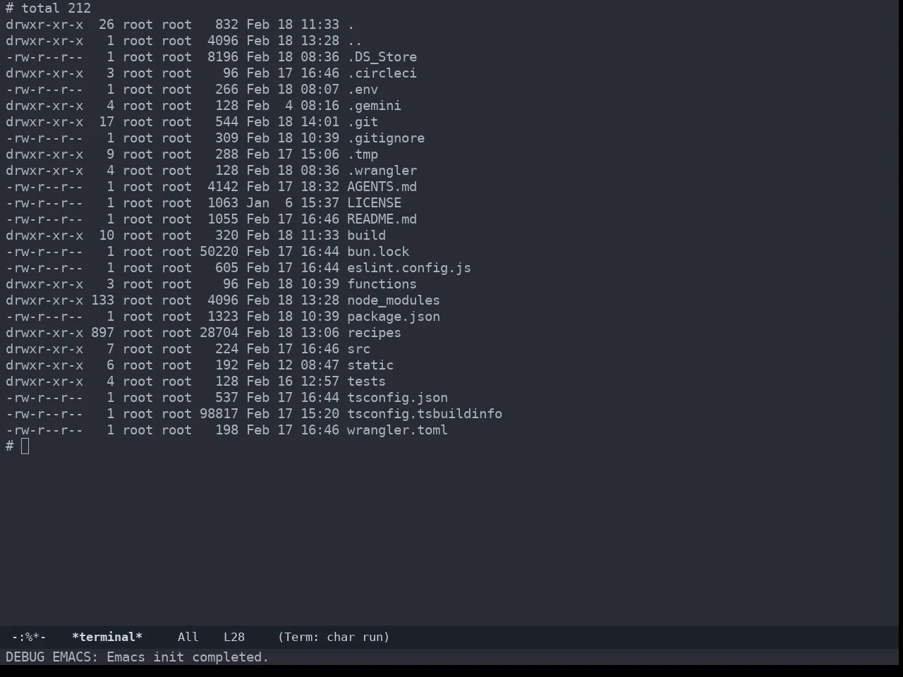 Zerodark Theme in term