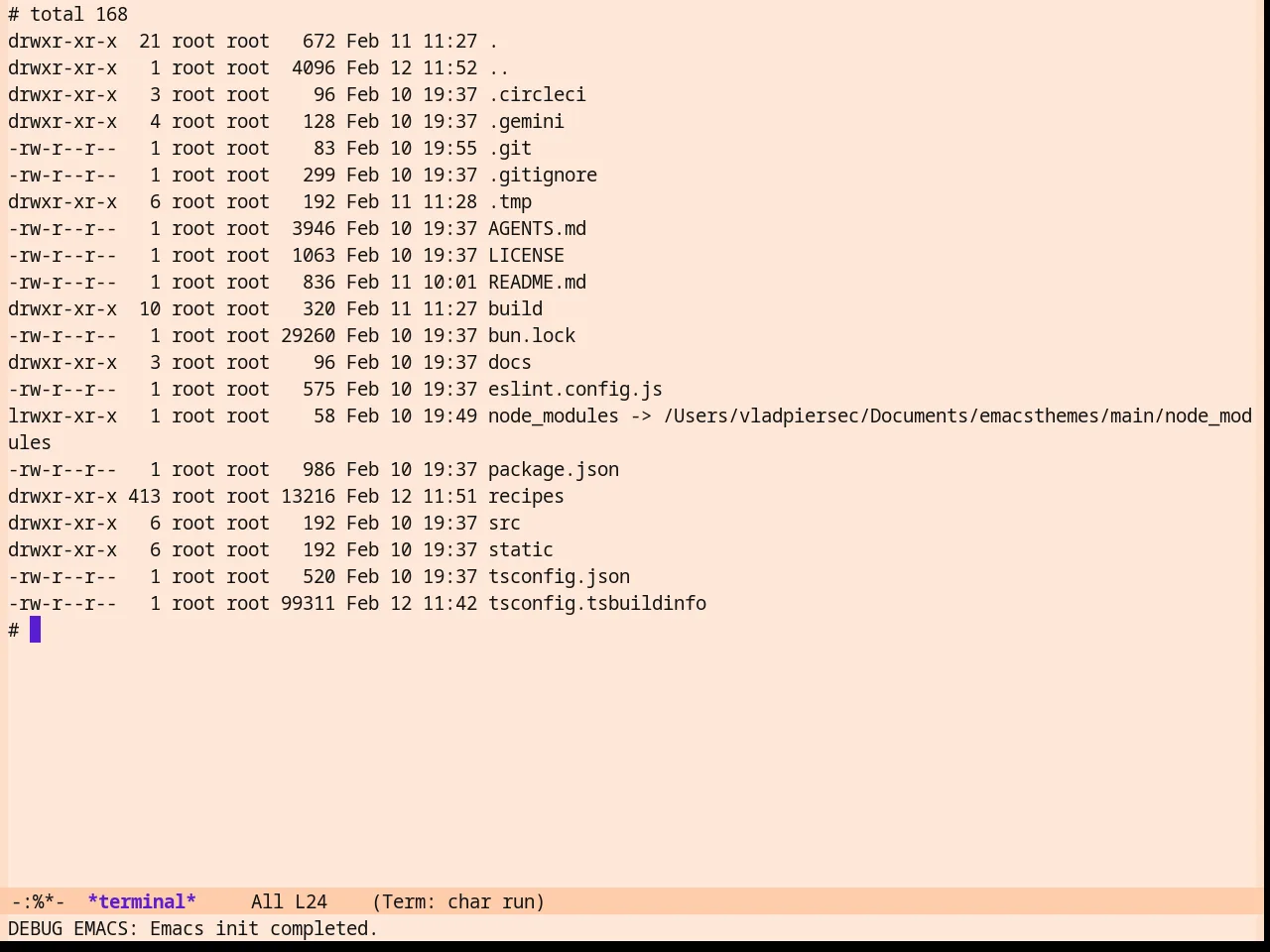 Zonokai Red Theme in term